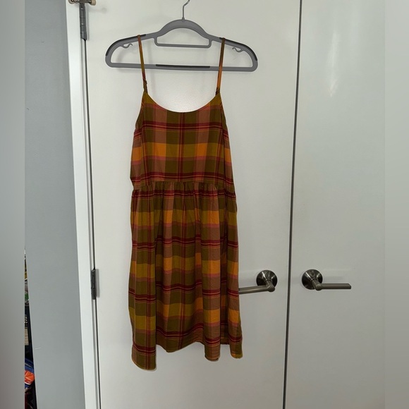 Madewell Dresses & Skirts - Madewell Plaid Babydoll Cami Dress